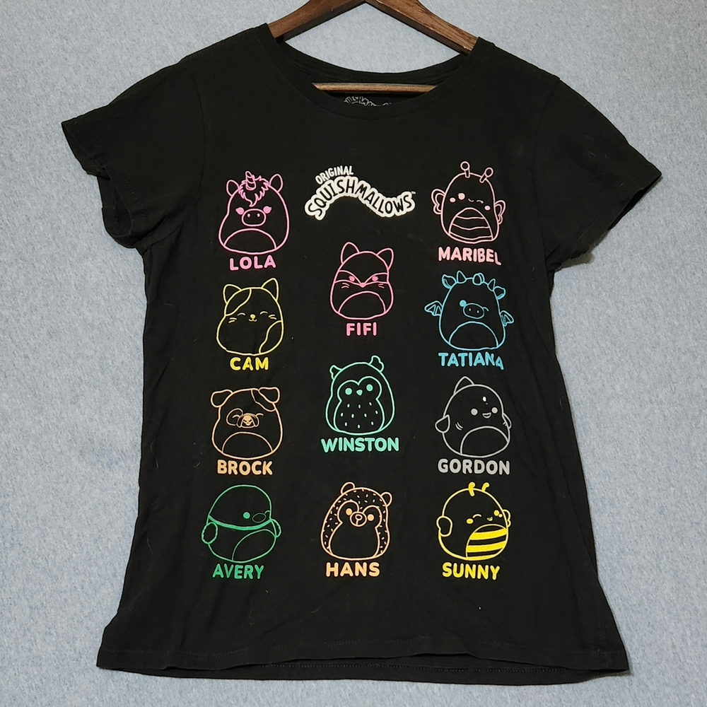 Squishmallows Black T-Shirt
